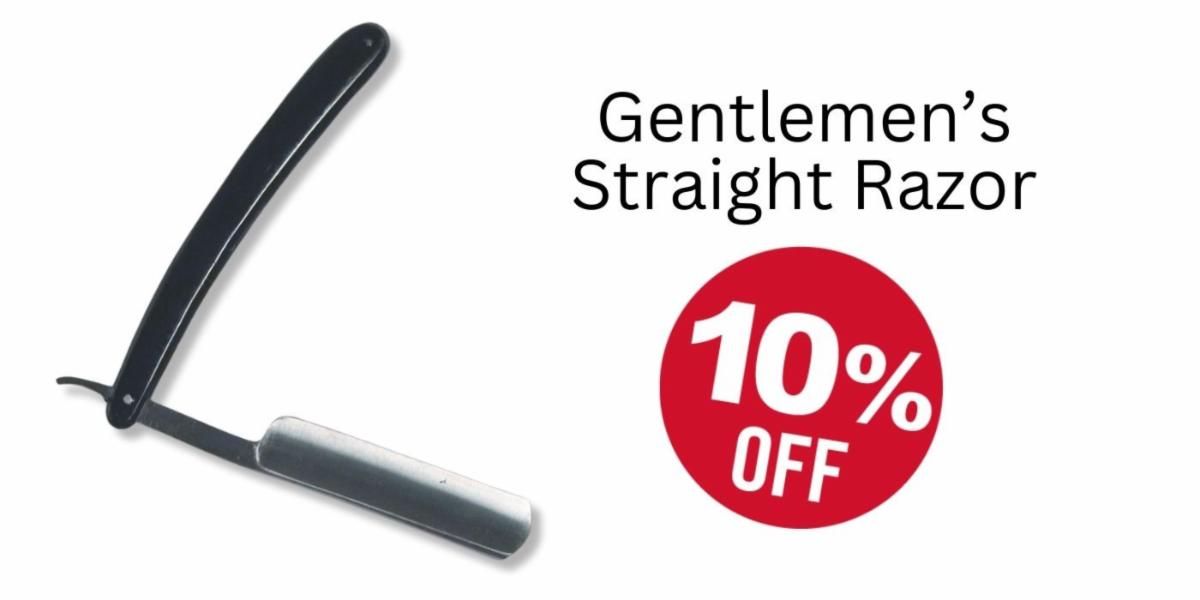 Gentlemens Straight Razor Sale