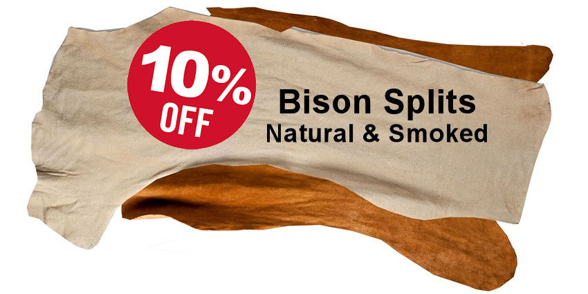 Bison Splits Sale - Crazy Crow Trading Post