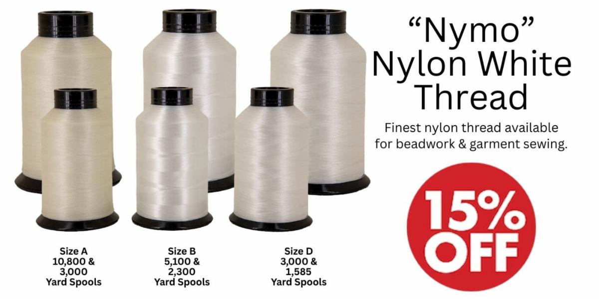 Nymo Nylon White Thread Sale