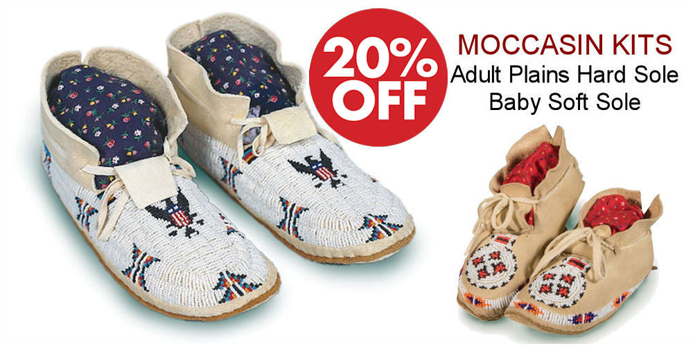 Moccasin Kits Sale - Crazy Crow Trading Post