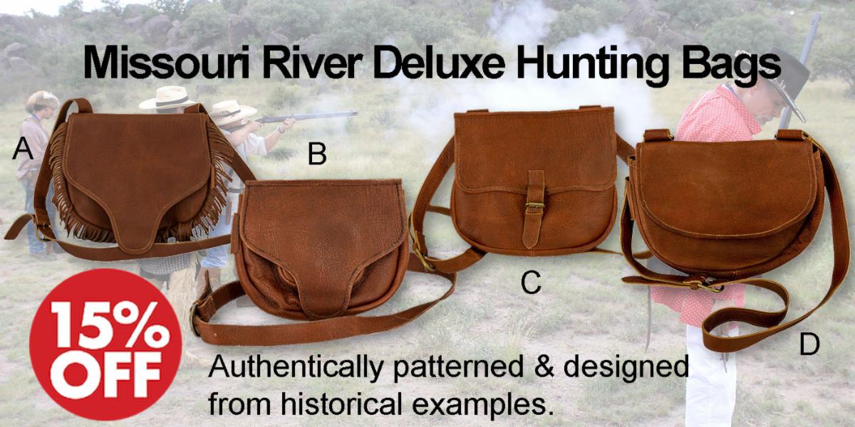 Missouri River Deluxe Hunting Bags Sale  - Crazy Crow Trading Post