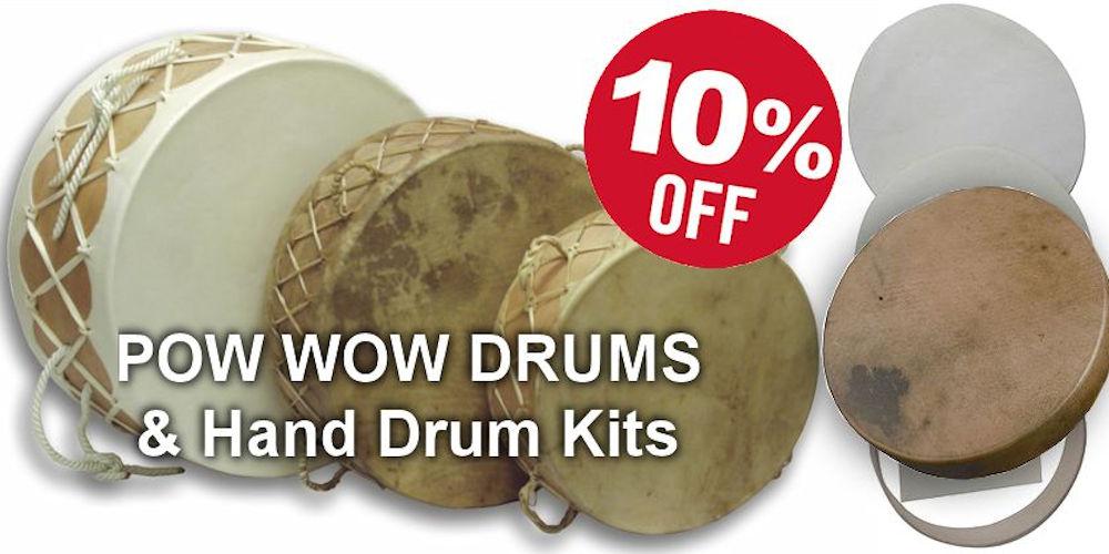 Powwow Drum and Kit Sale - Crazy Crow Trading Post