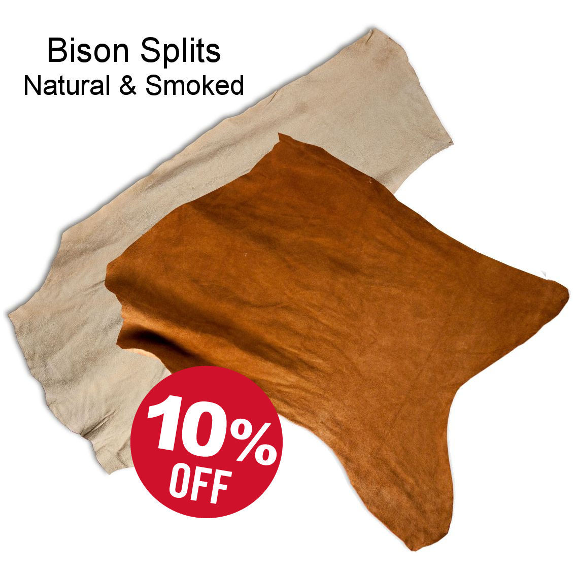Bison Splits Sale - Crazy Crow Trading Post