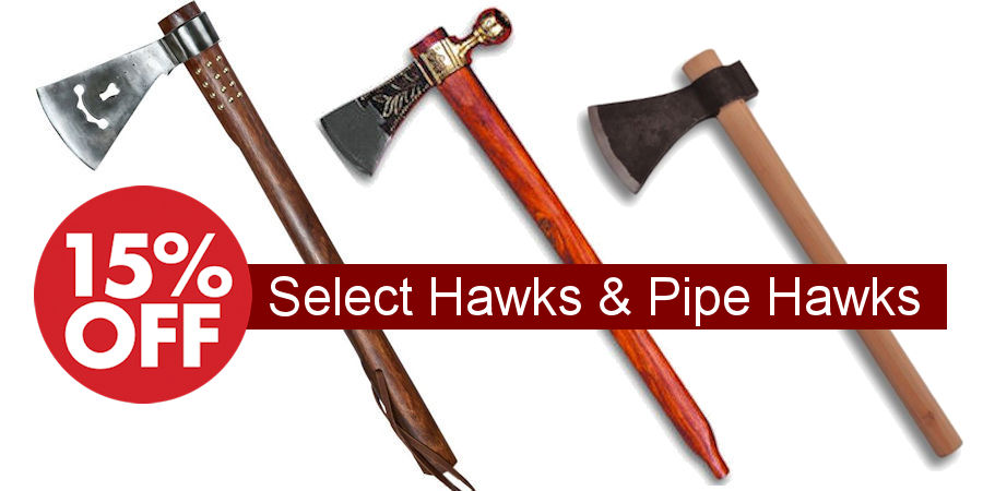 Select Hawk and Pipe Hawk Sale - Crazy Crow Trading Post
