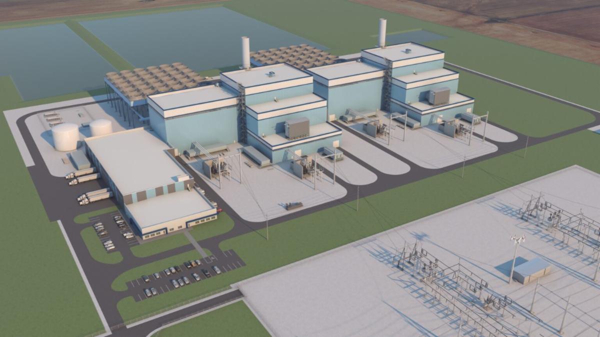 Bison Generation Station Rendering