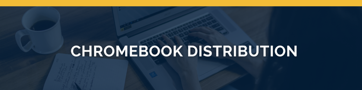 A graphic reads "Chromebook distribution"