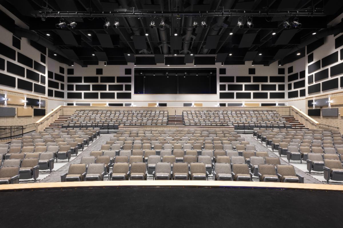 Francis Howell North High School's new auditorium