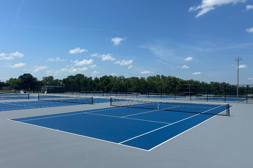 Francis Howell Central's tennis courts