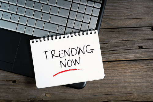 Trending Now_ e-commerce conceptual