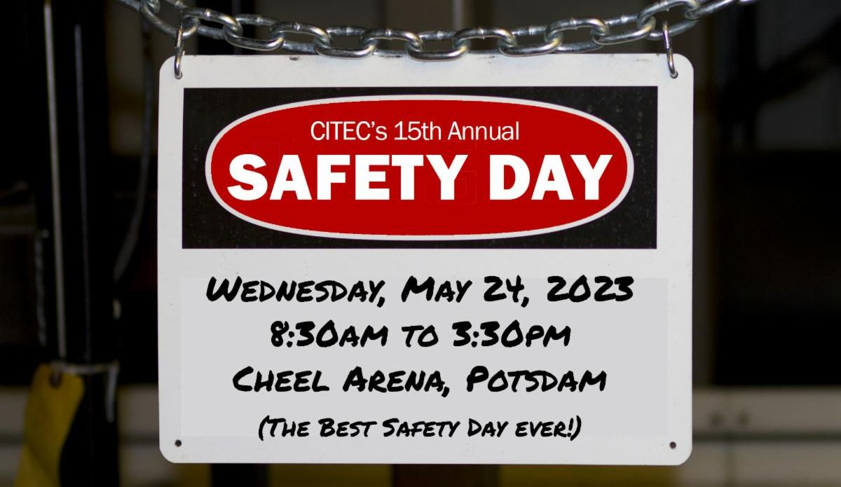 Safety Day is Back! May 24th in Potsdam