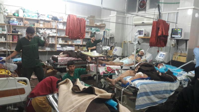 Blessés dans les hôpitaux d'Alep ce week-end du 24/25 septembre 2016