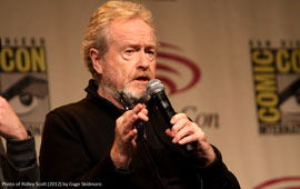 Photo of Ridley Scott (2012) by Gage Skidmore.