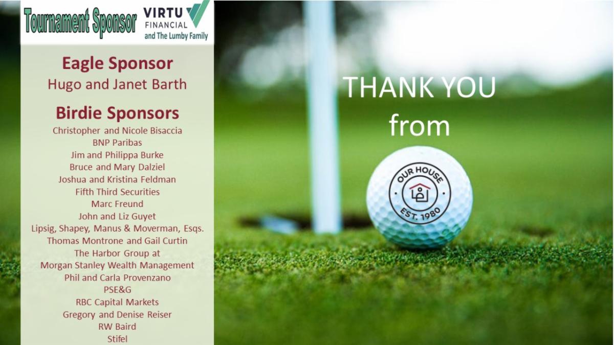 Highlights from the Third Annual Tee It Up for Our House Golf Outing