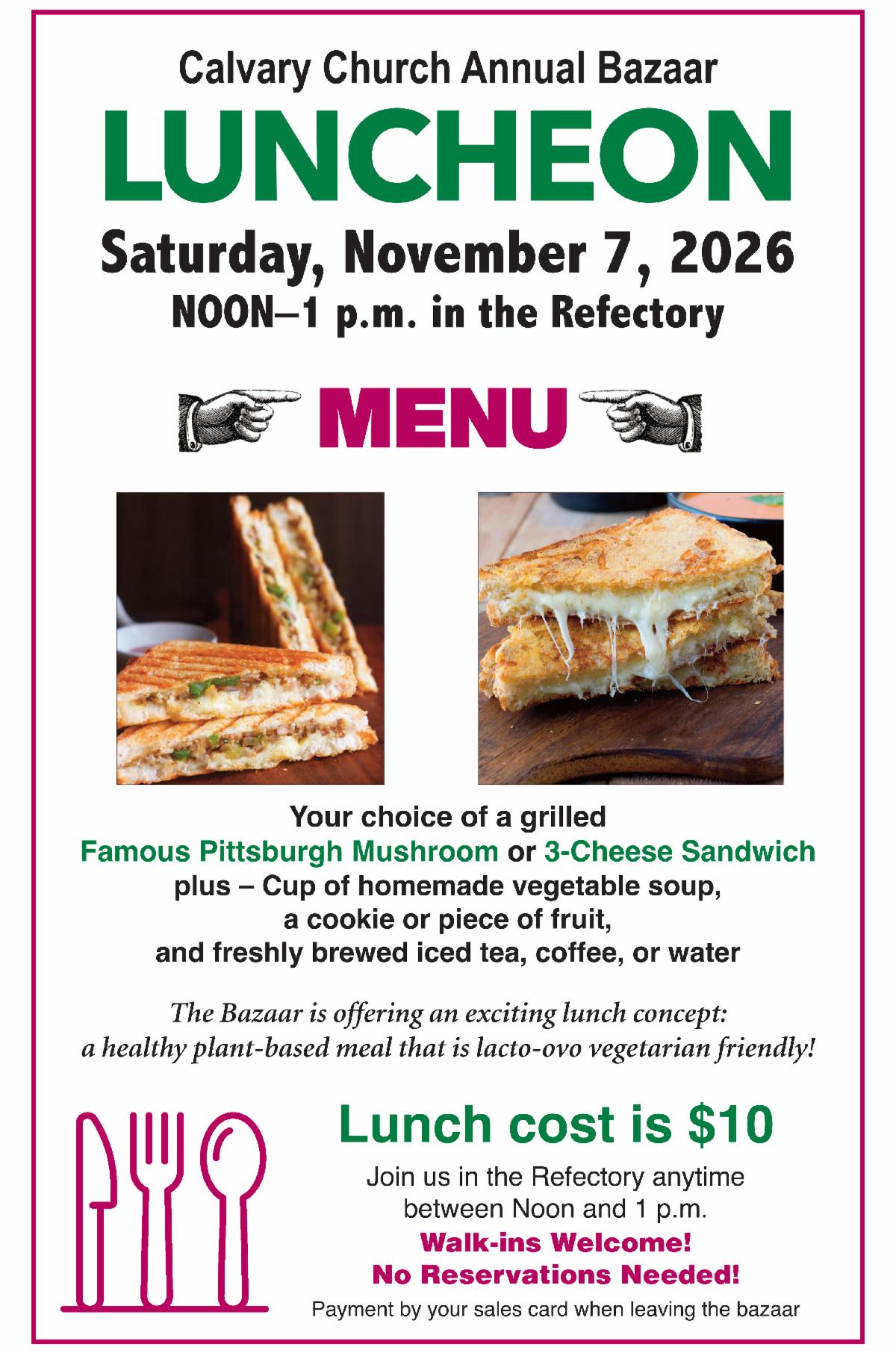 Luncheon Poster