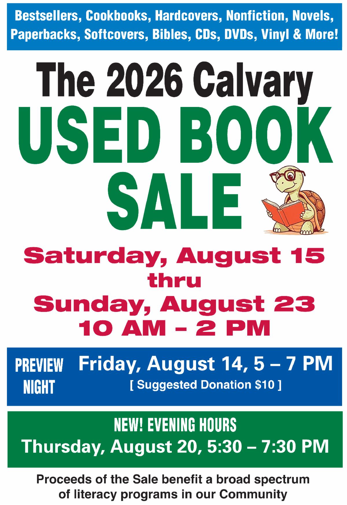 Book Sale for EMAIL