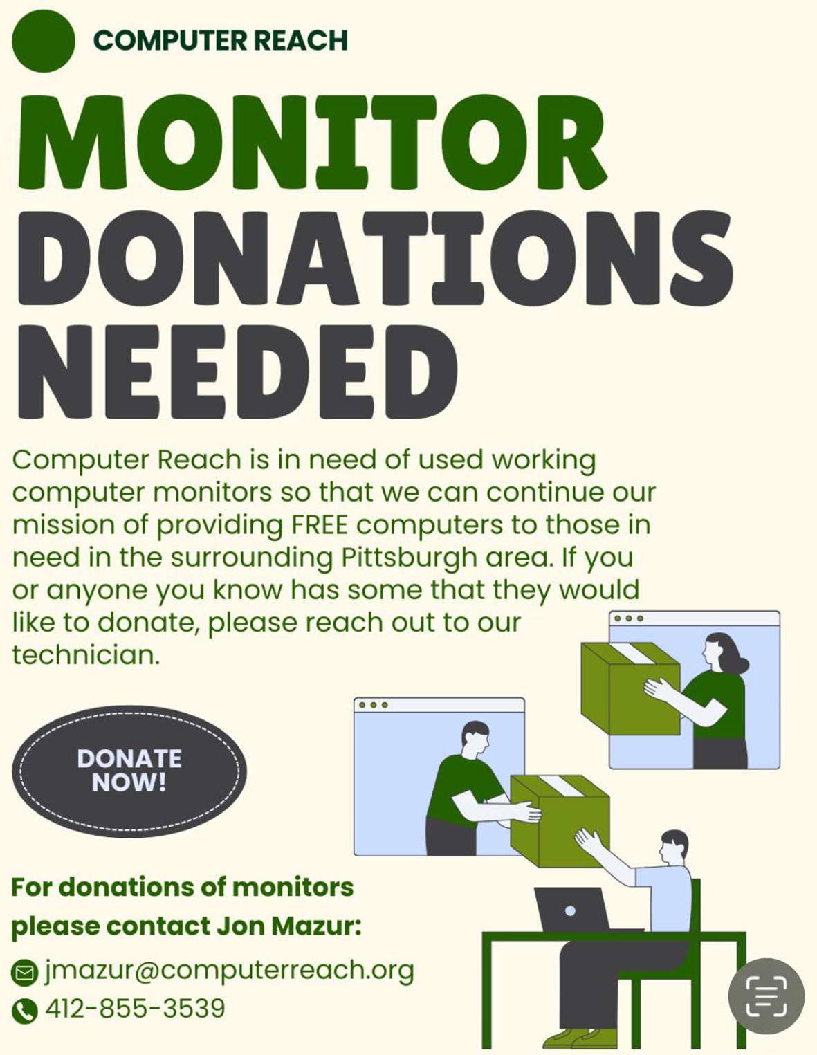 Monitor Donations