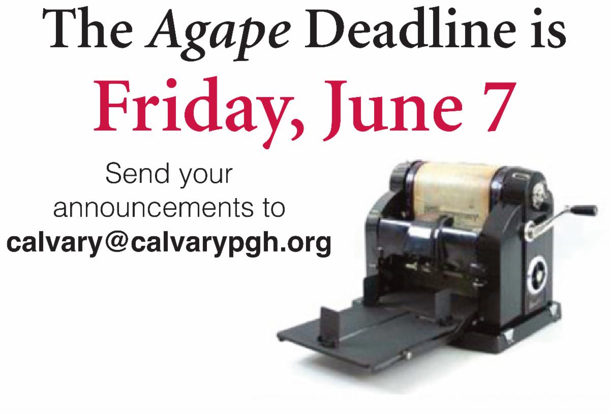 Agape June 7
