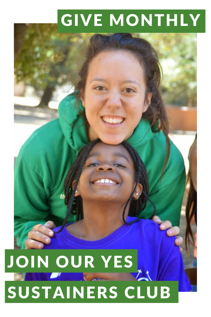 Give monthly - join our YES Sustainers Club! www.yesfamilies.org/donate-now
