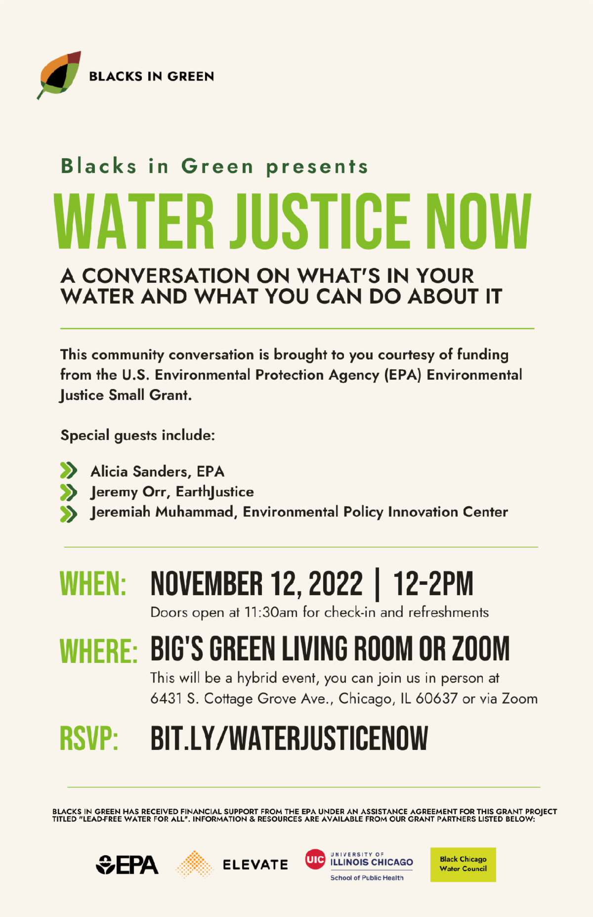 Water Justice Now