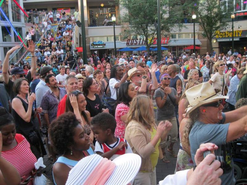 Festival crowd