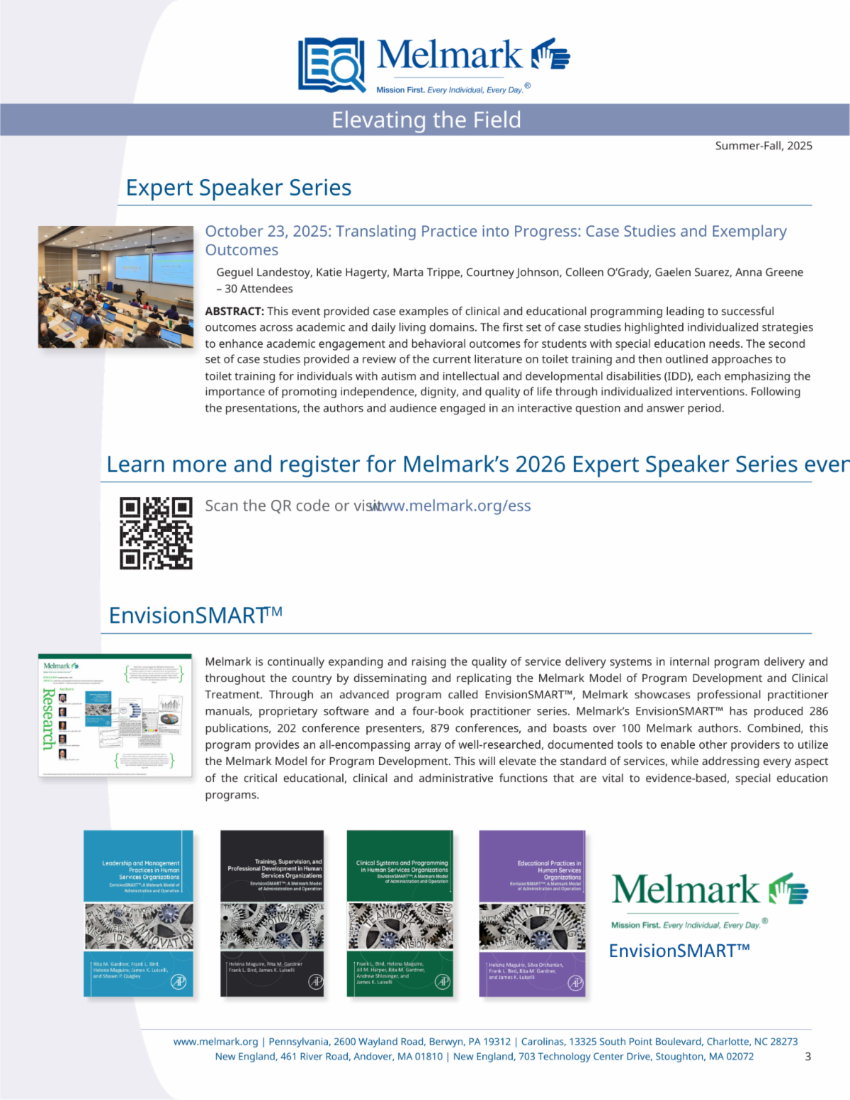 Vortex Melmark Melmark Moments Staff - e-Newsletter