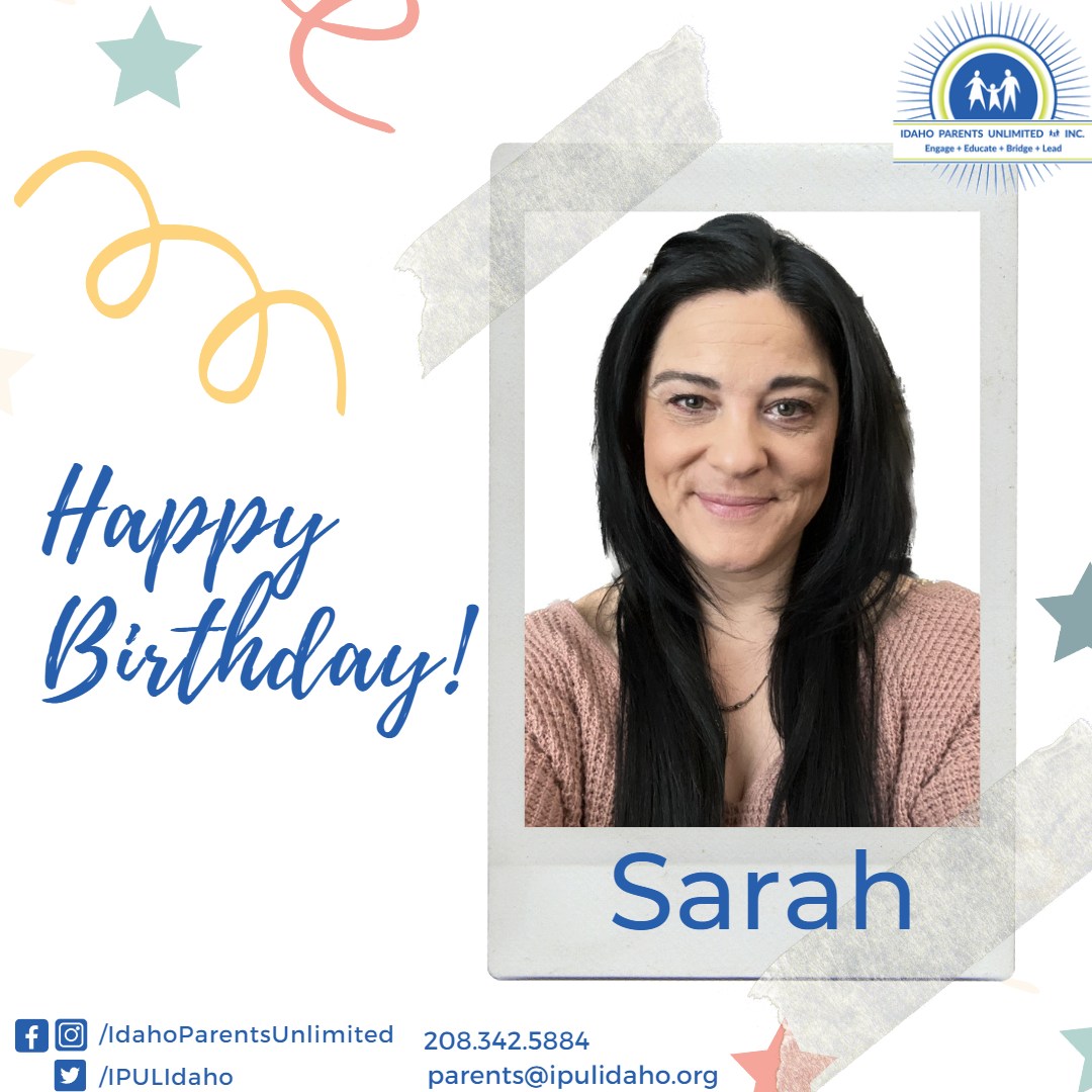 Happy Birthday Sarah