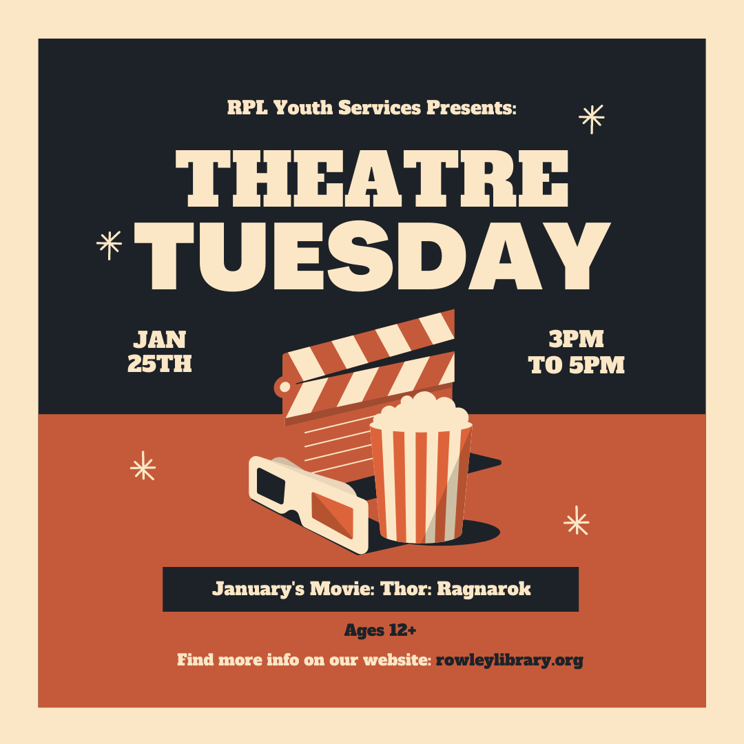 Rowley Library January 2022 Newsletter