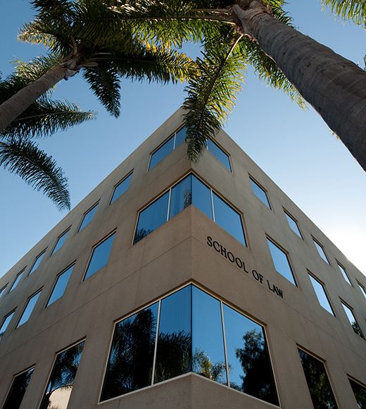 UC Irvine Law building 520 dimension