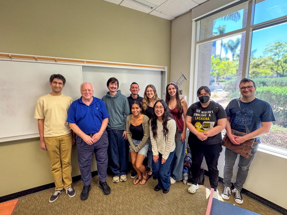 Paul Hoffman and Defending Democracy Clinic Students