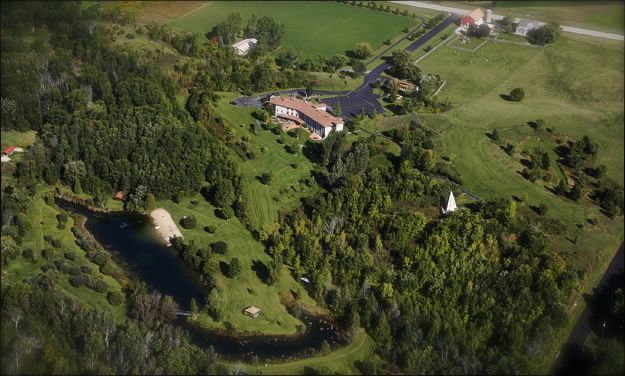 Sky view of Cedar Valley