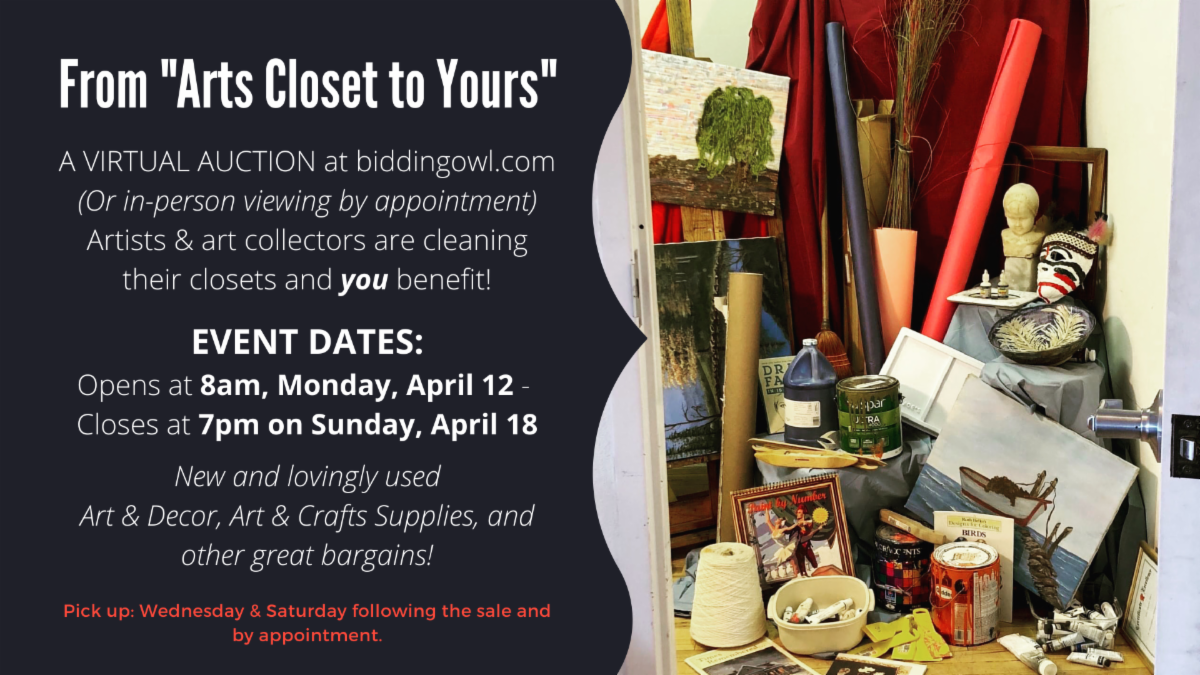 Online Auction "Arts Closet To Yours"