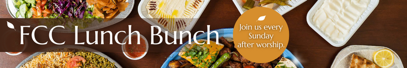 Lunch Bunch Every Sunday After Worship