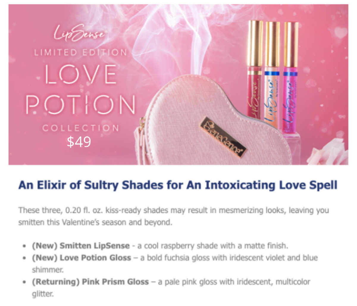 Lipsense Preferred Customer Invite