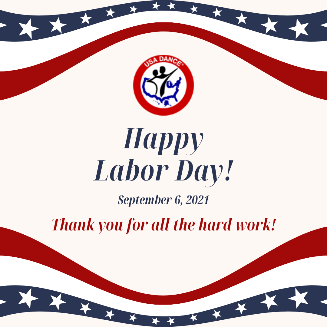 Have a safe and happy Labor Day!