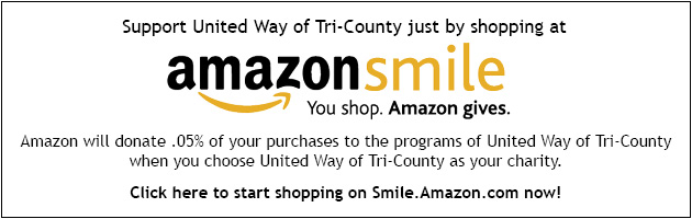 Support United Way of Tri-County just by shopping on Amazon Smile