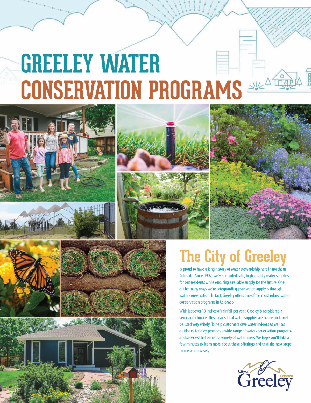 Greeley Water Conservation Programs Handout