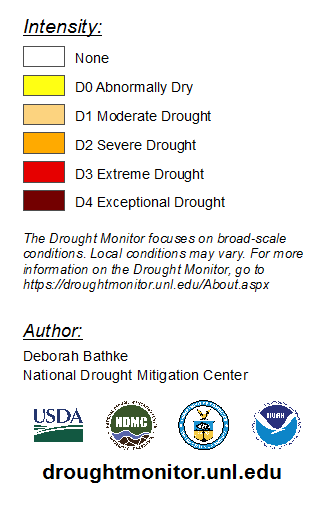 CO Drought Map- Jan 2021