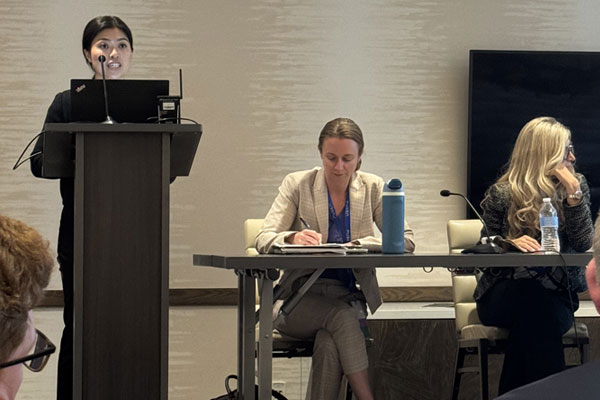 Shannon Leung at AUA Conference