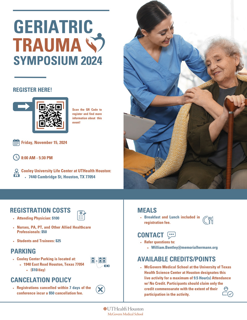 Geriatric Trauma Symposium 2024