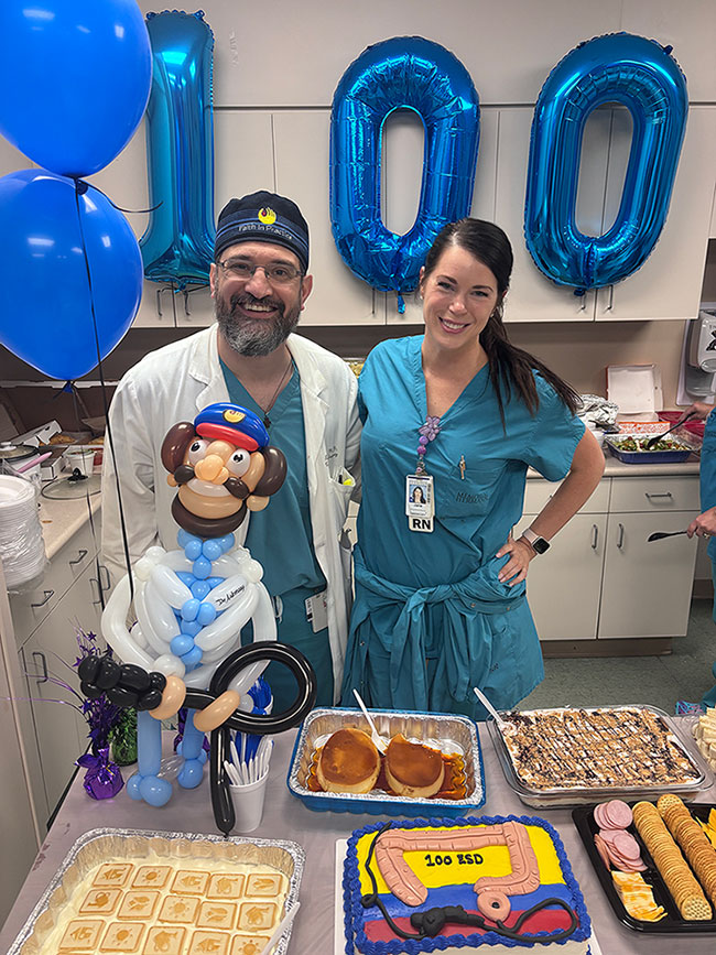 Askenasy Completes 100th ESD Procedure