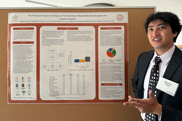 Stephen Palasi, MD presenting at CUReS 2024