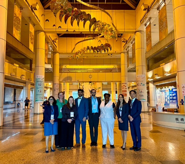 Duncan and group at International Symposium in Taiwan