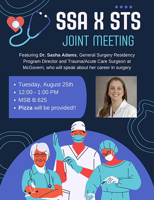 SSA x STS Joint Meeting Flyer