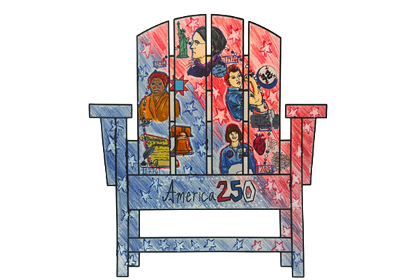 Karpe named finalist in Adirondack Chair Art Contest