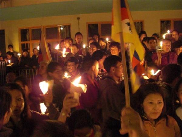 Tibetan Candlelight Vigil 