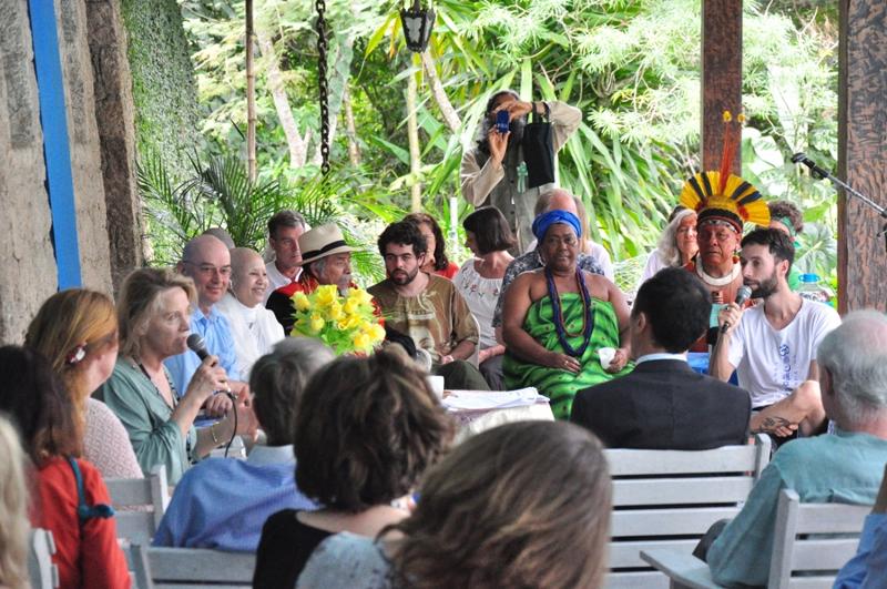 Speakers at Sitio das Pedras 