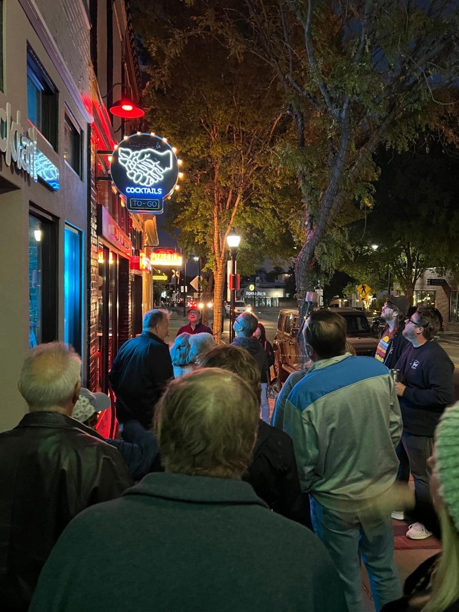 people outside in Downtown Lee's Summit