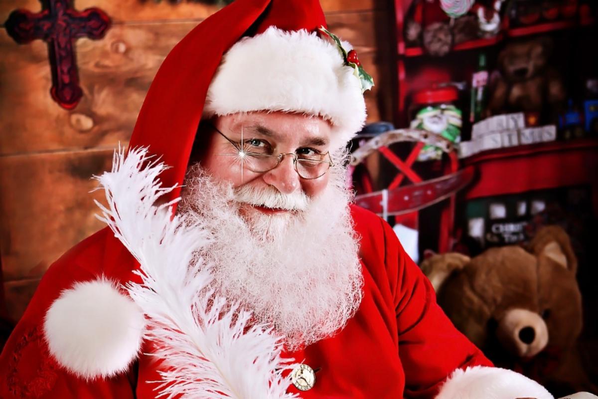 santa smiling