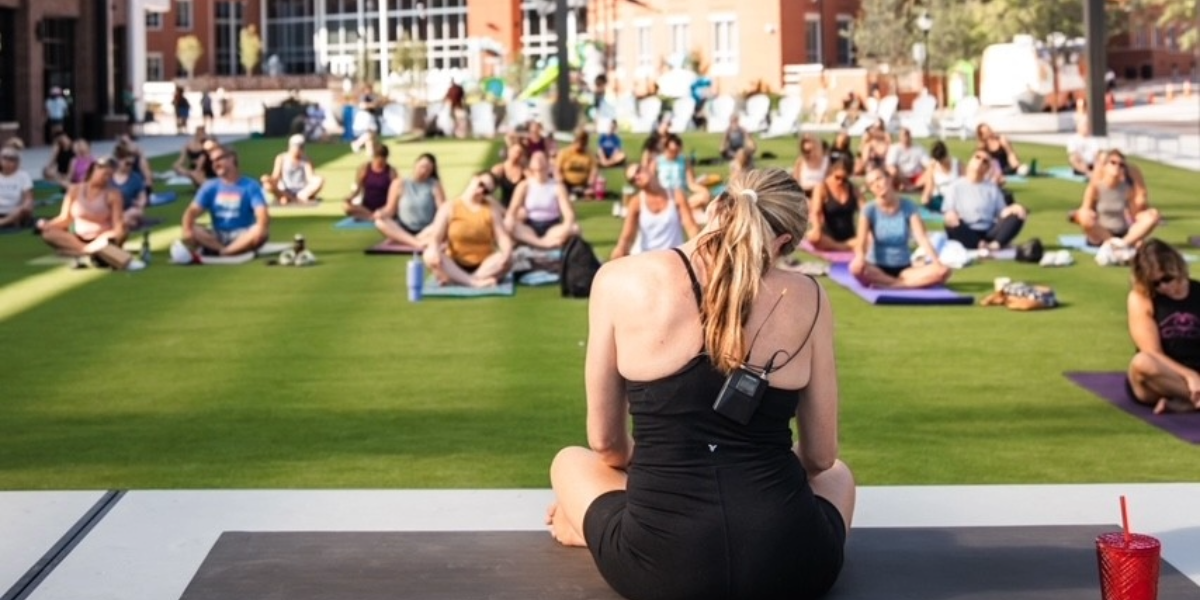 Yoga on the Lawn