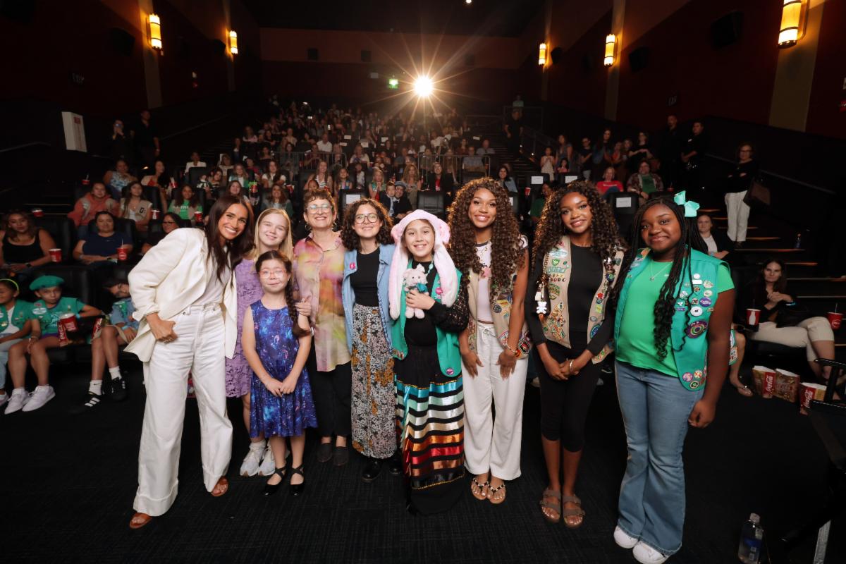 Meghan, Duchess Of Sussex Joins Director Alysa Nahmias And The Girls Scouts At Cookie Queens Screening | Post-event Photo Alert Image